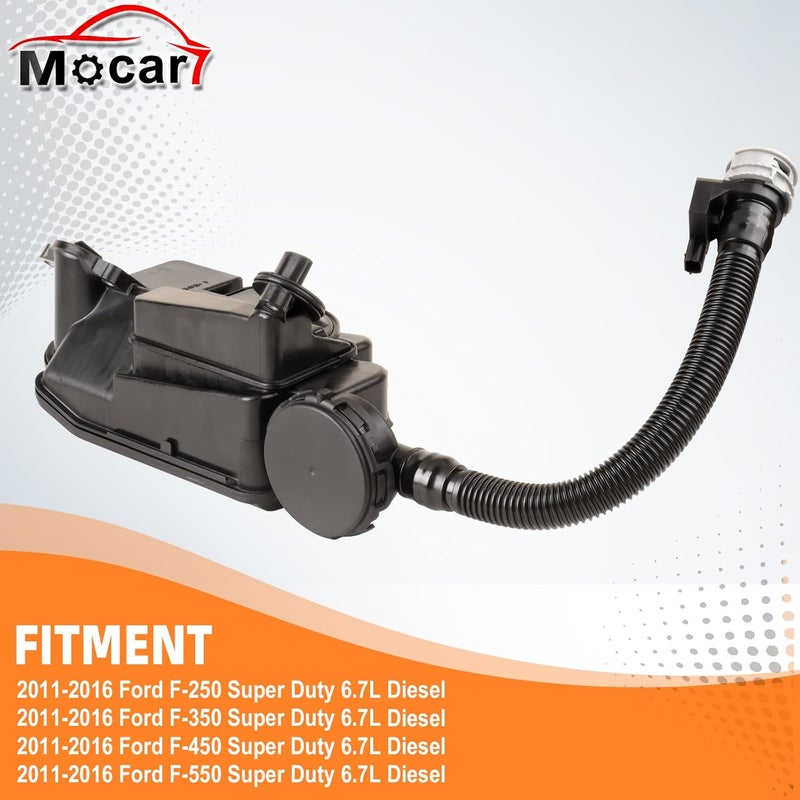 Mocar7 Powerstroke Diesel PCV CCV Oil Separator Assembly Compatible with 2011-2016 Ford F-250 F-350 F-450 F-550 Super Duty 6.7L Diesel Replace DC3Z-6A785-C - Image 2